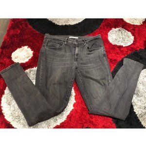 Grey Levis 721 high rise skinny jeans